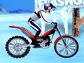 Jogo Mania de bicicleta 3 no gelo online