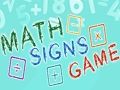 Jogo Jogo de Sinais Matemáticos  online