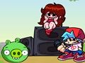 Jogo Friday Night Funkin 'vs PIG do Angry Birds  online
