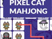 Jogo Pixel Cat Mahjong online