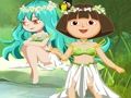 Jogo Dora com feiticeiro na floresta  online