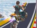 Jogo Moto dublê de mega rampa  online