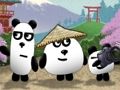 Jogo 3 pandas no Japão HTML5  online