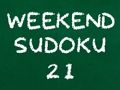 Jogo Sudoku 21 de fim de semana  online