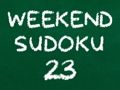 Jogo Sudoku 23 de fim de semana  online