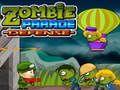 Jogo Defesa de desfile de zumbis online