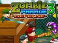 Jogo Defesa de desfile de zumbis 3 online