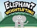 Jogo Levantamento de peso de elefante  online