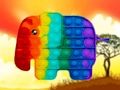 Jogo Animais selvagens estouram o quebra-cabeça  online