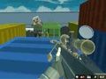 Jogo Sobrevivência do Blocky Combat Swat Gungame  online