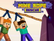 Jogo Resgate por corda de mina  online