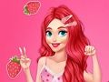 Jogo Princesas Fruity Print Fun Challenge online