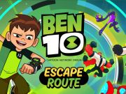 Jogo Rota de fuga Ben 10 online Jogo Rota de fuga Ben 10 online
