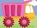 Jogo Jigsaw de caminhões de crianças fofas online