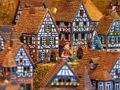 Jogo Quebra-cabeça de casas de madeira  online