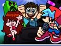 Jogo Super Friday Night Funkin vs Minecraft online