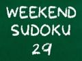 Jogo Sudoku 29 de fim de semana  online