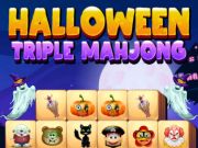 Jogo Halloween Triplo Mahjong  online