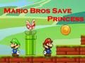 Jogo Mario Bros Save Princess online