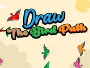 Jogo Desenhe o Caminho do Pássaro  online