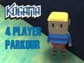 Jogo Kogama 4 jogadores parkour  online