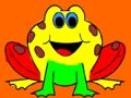 Jogo De volta às aulas: livro de colorir sapo  online