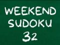 Jogo Sudoku 32 de fim de semana  online
