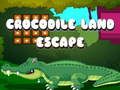 Jogo Escape da terra de crocodilo online