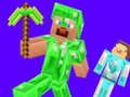 Jogo Minecraft: Creeper vs Enderman  online