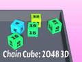 Jogo Cubo de cadeia: 2048 3d online