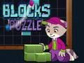 Jogo Quebra-cabeça de blocos  online
