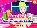 Jogo Festa de aniversário surpresa de Barbi  online