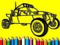 Jogo De volta às aulas: livro de colorir do carro de rally  online