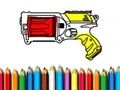 Jogo De volta às aulas: livro de colorir Nerf  online