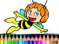 Jogo De volta às aulas Livro de colorir Maja, a abelha online Jogo De volta às aulas Livro de colorir Maja, a abelha online