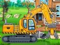 Jogo Fábrica de escavadeiras para crianças  online