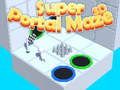 Jogo Super Portal Maze 3D online