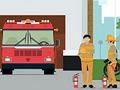 Jogo Quebra-cabeça dos bombeiros  online