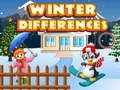 Jogo Diferenças de inverno  online
