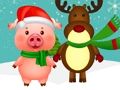 Jogo Animais de Natal  online