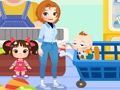 Jogo Compras em família fofas  online