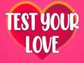 Jogo Teste o seu amor  online