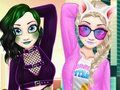 Jogo Princesa Ella Soft vs Grunge  online