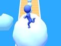 Jogo Corrida de Bola de Neve 3D  online