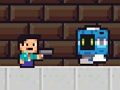 Jogo Noob Super Agente vs Robôs  online
