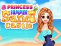 Jogo Castelo de areia da princesa verão  online