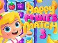 Jogo Frutas Felizes Match3  online