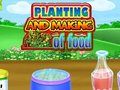 Jogo Plantando e Fazendo Alimentos  online
