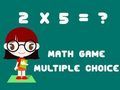 Jogo Jogo de matemática de múltipla escolha  online