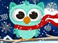 Jogo Quebra-cabeça de corujas nevadas de inverno  online